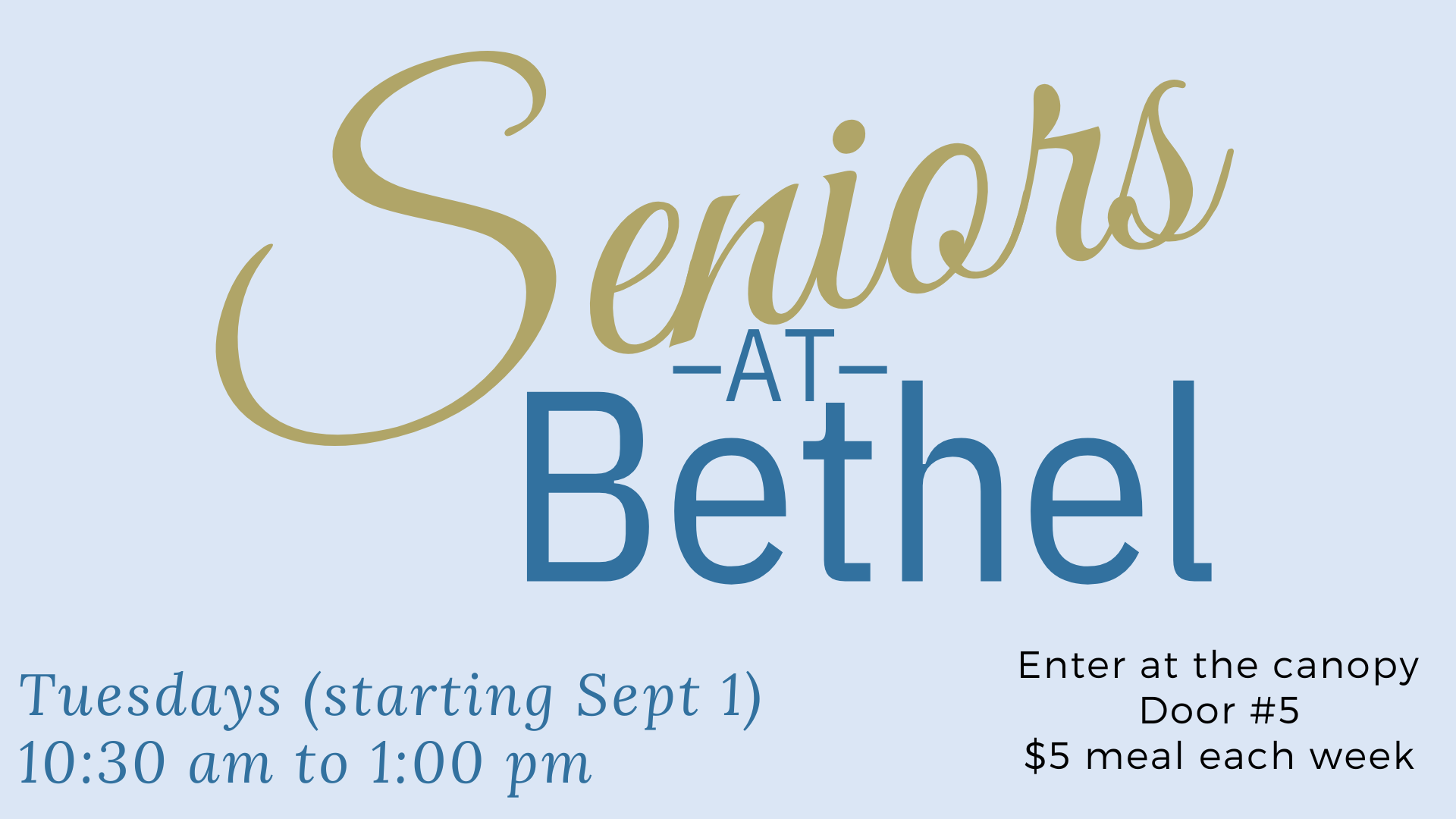 Seniors at Bethel Slide (Presentation)
